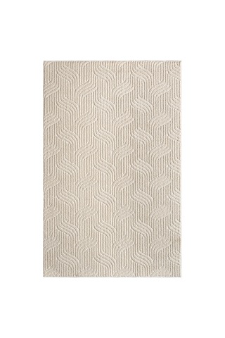 Raschel Carpet Kaymaz Taban Moopy Krem Bukleli Yumuşak Soft Dokuma Yolluk Halı Salon Halısı Lp1003a Krem Krem