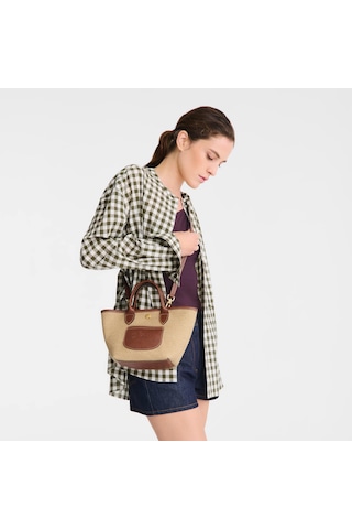 Longchamp Le Plıage Collectıon Xs Kadın El Ve Çapraz Çanta 10307 Hgk Kahve - Camel