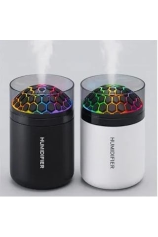 Rgb Işıklı Mini Hava Nemlendirici Usb Sessiz Ultrasonik Buhar