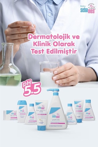 Baby Ph 5.5 Göz Yakmayan Formül Nemlendirici Etkili Papatya Özütlü Bebek Şampuanı 250 Ml