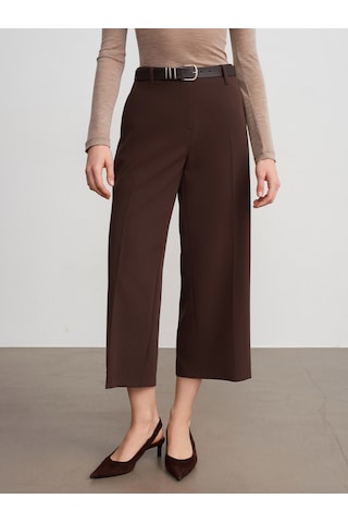 Dilvin 72640 Düz Paça Pantolon-kahve Kahve