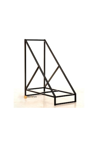 Soba Yanına Odunluk Odun Kovası Metal Odunluk Şömine Yanına Odunluk