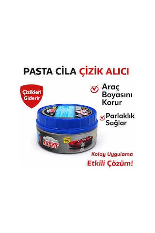 Oto Çizik Giderici Pasta Cila Çizik Alıcı Carnauba Oto Araç Parlatıcı
