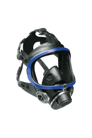 Drager X-Plore 5500 Epdm/Pc Tam Yüz Maskesi Mavi Renk