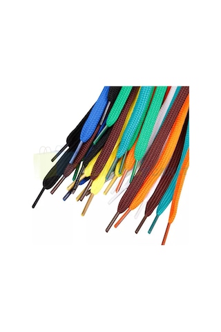 Yılmazetic Spor Ayakkabı Bağcığı Yassı 120 CM 2 Çift