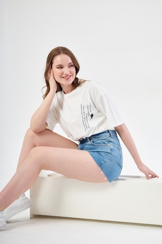 Kutaf Sırt Baskılı Unisex T-shirt 001