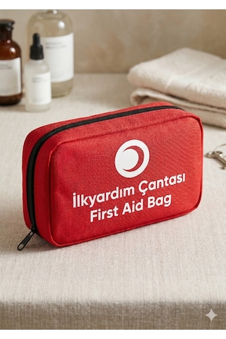 Araç İlk Yardım Çantası Tüvtürk Uyumlu Set Araç İlk Yardım Çantası Tüvtürk Uyumlu Set
