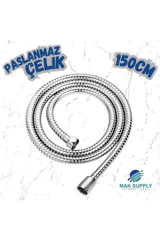Mak Çelik Duş Hortumu 150cm