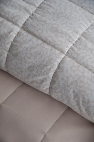 Apricitas Home İnes Bej Çift Kişilik Yatak Örtüsü Takımı Bej