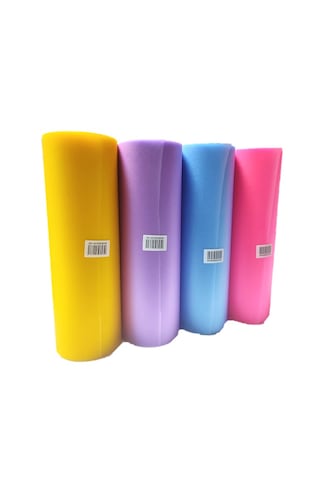 Parlak Simli Görünüm Mavi Renk Yapışkanlı Folyo 30 Cm 1 Metre