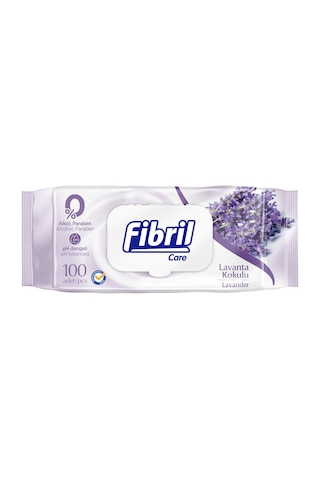 Fibril Care Lavanta Kokulu Islak Mendil 100'Lü