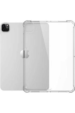 Goocamp Apple Uyumlu iPad, Pro 12.9 2020 4.nesil - Tablet Nitro Anti Shock Silikon Tablet Kılıfı