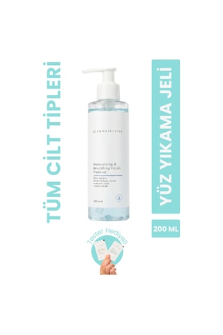 Glowmolecules Nemlendirici Besleyici Yüz Yıkama Jeli 200 ML