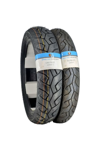 130/70-17 Ve 90/90-17 Tl Tubeless - Dubleks Motosiklet Lastiği Takım
