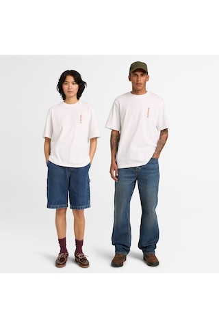 Timberland Short Sleeve ''oval Logo'' Graphic Erkek Siyah T-shirt Tbc0yh340011 2800282