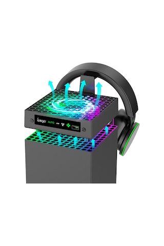 Xbox Series X Uyumlu Üst Fan Soğutucu Rgb İpega Pg-xbx026a