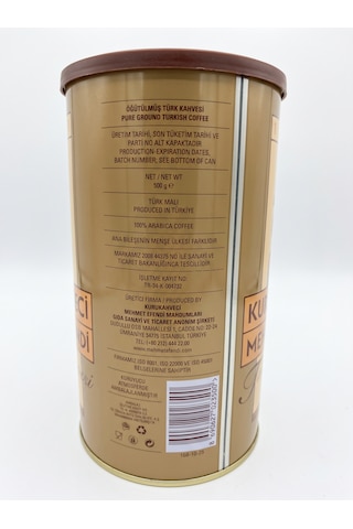 Kurukahveci Mehmet Efendi Türk Kahvesi Teneke 500 G
