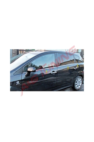 Toyota Uyumlu verso Krom Cam Çıtası Tk 2004-2009 6Prç Paslanmaz Çelik N11.3886