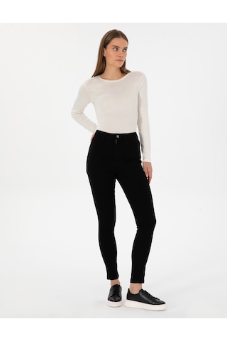 Pierre Cardin Kadın Siyah Pantolon Jean 50317996-vr046 Siyah