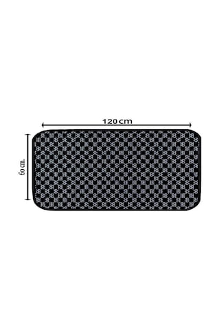 Aktunç Elekli Tuvalet Desenli Önü Kedi Kumu Paspası 60x120 Cm Desen 9