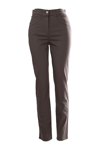 Seleste Minimalist Yüksek Bel Kadın Pantolon - Regular Fit - Günlük & Ofis Haki
