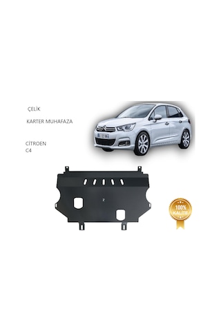 Citroen C4 Çelik Karter Muhafaza Koruma 2010 2011 2012 2013 2014 2015 2016 2017 2018 2019 2020