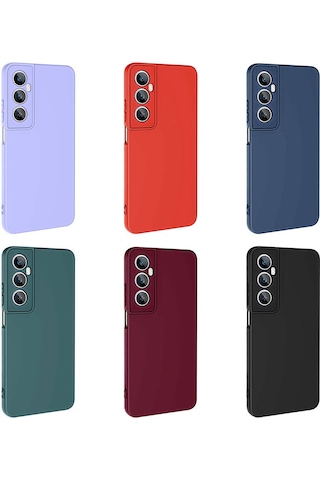 Realme C65 4g Kılıf Tchs Mara Lansman Kapak-lacivert Lacivert