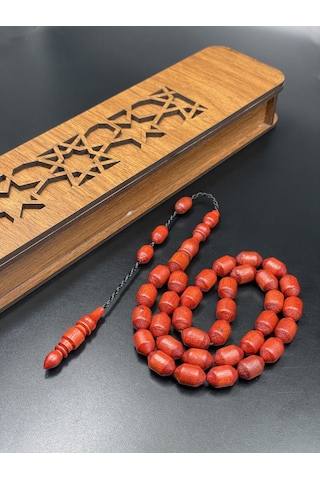 El Yapımı Gürgen Tespih 11x7 Mm