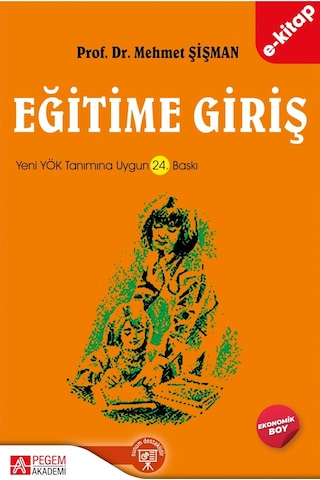 Eğitime Giriş Ekonomik Boy E-kitap