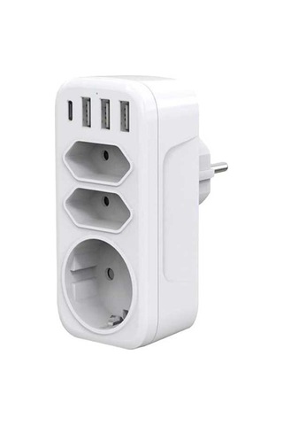 Pazly Yatak Suntek Ofis Odası İçin Çoklu Çıkışlı Genişletici 3 Hp