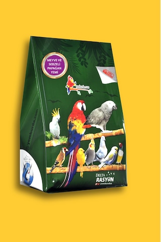 Rasyon Meyveli Ve Sebzeli Papağan Yemi 3 Kg