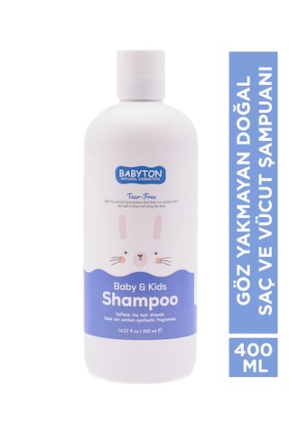 Babyton Göz Yakmayan Doğal Bebek Ve Çocuk Şampuanı 400 Ml