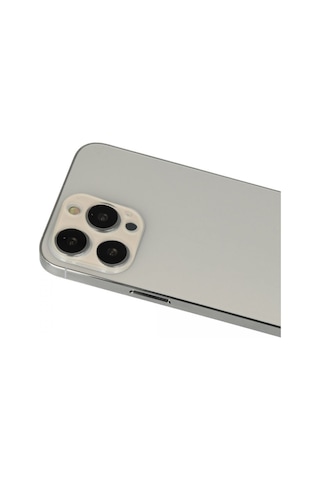 İphone 13 Pro Max Rainbow Kamera Lens Koruma Cam - Rose Gold
