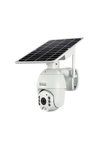 İnox-210Ipc  4 G Solar Kamera Ptz Mini Piller Dahil Sd Kart Destekli