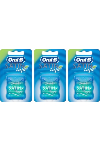 Oral-B Diş İpi Satin Tape 75 M (25 M X3)