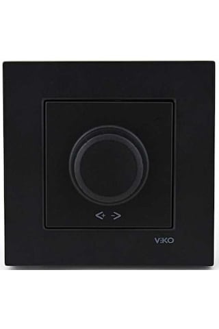 Viko Novella Siyah Dimmer Çerçeveli