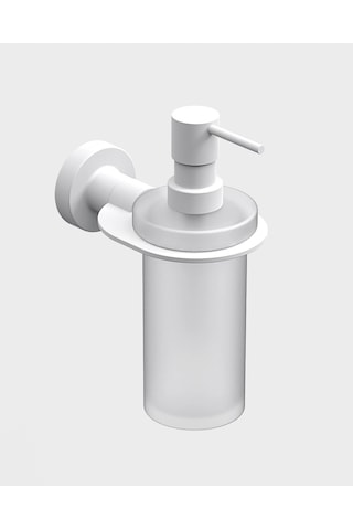 Tecno White Sıvı Sabunluk - Mat Beyaz Mat Beyaz