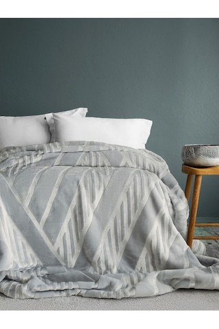 Bedline Decent Battaniye 220 240 Cm Gri