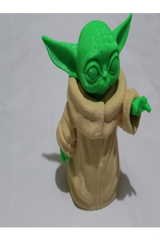 3d Baby Yoda Oyuncak Figürü
