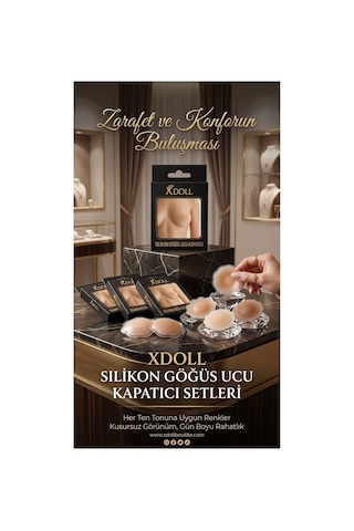 X Doll Göğüs Ucu Kapatıcı Bej - 929316182 Bej X Doll Göğüs Ucu Kapatıcı Bej - 929316182 Bej