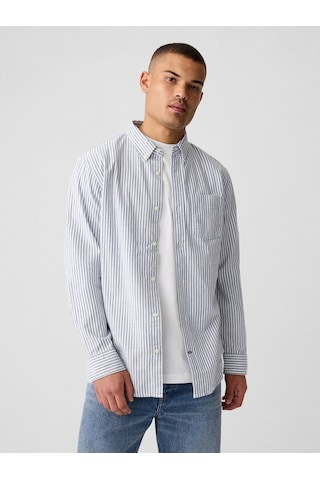 Gap V-ls Standard Oxford Erkek Çok Renkli Gömlek 629035009
