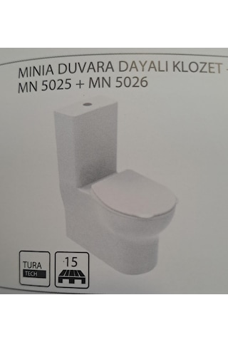 Minia Çocuk Duvara Dayalı Klozet + Rezervuar - Turavit Diğer