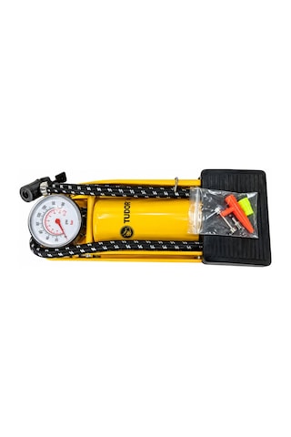 Tudor Td-777 Kalın Piston Ayak Pompası Pedallı Lastik Şişirme Pompası
