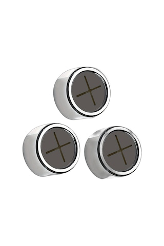 Hombey 3 Adet Abs Duvar Tipi Mutfak Banyo Havlu Tutucu, Silikon Pençeli, Kayma Engellli, Yumuşak Ve Güvenli, Kolay Kurulum Gümüş