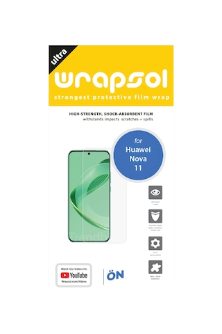 Huawei Nova 11 Ekran Koruyucu Tam Kaplayan Poliüretan Film