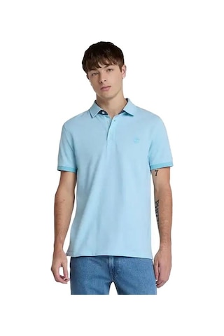Timberland Baboosic Brook Oxford Erkek T-shirt Tb0a6bwgeoa1 Mavi