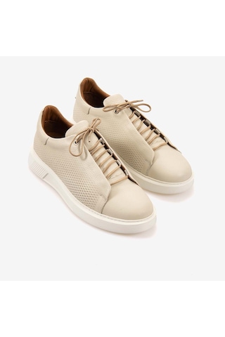 Kemal Tanca Erkek Spor & Sneaker Ayakkabı 3544 Ekru