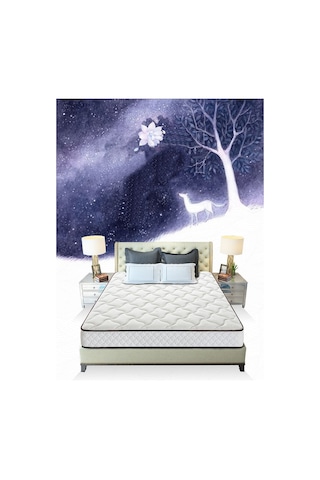 Onlıne-Yatak 130X190 Midilife Coton Ortopedik Yaylı Yatak Yaylı Yatak 130X190