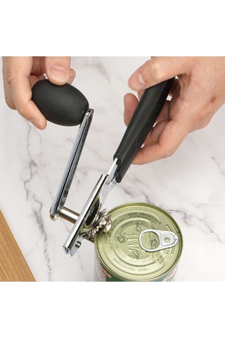 Mufunye Çelik Geri Dönüştürülebilir Çok İşlevli Kavanoz Açıcı, Manüel Kavanoz Ve Şişe Açma Aracı, Ev Ve Ticari Kullanım, Ergonomik Tasarım Siyah