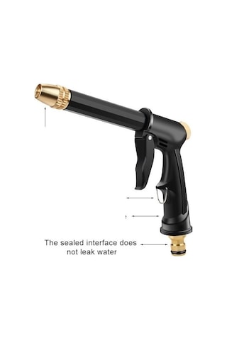 Luckystars Yüksek Basınçlı Ev Araba Yıkama Su Tabancası Hortum Hortumu Bahçe Teleskopik Temizleme Sulama Başlığı Tanrı